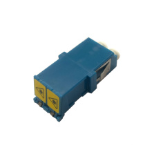 High quality best price lc mm upc pc fiber optic cable adapter simplex coupler with flange